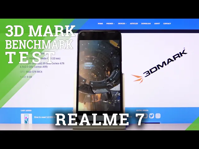 Video thumbnail for Benchmark 3DMark on Realme 7 - Sling Shot Extreme TEST & SCORE