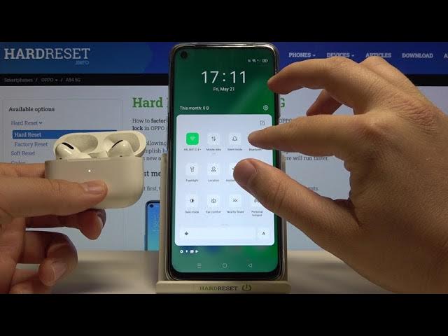Video thumbnail for How to Pair AirPods with OPPO A54 5G – Connect AirPods