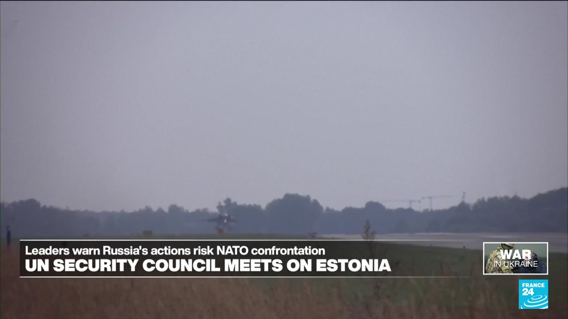 'Video thumbnail for Ukraine's ex-PM Yatsenyuk warns Putin only understands force, urges NATO to match words with action'