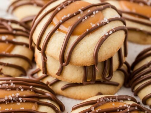 'Video thumbnail for Twix Thumbprint Cookies Recipe '