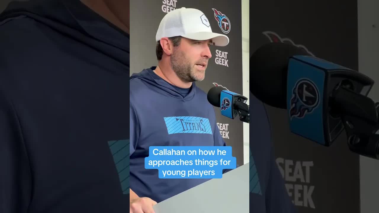 Video thumbnail for (182) tennessee titans: callahan on approaching young players, cam ward instruction