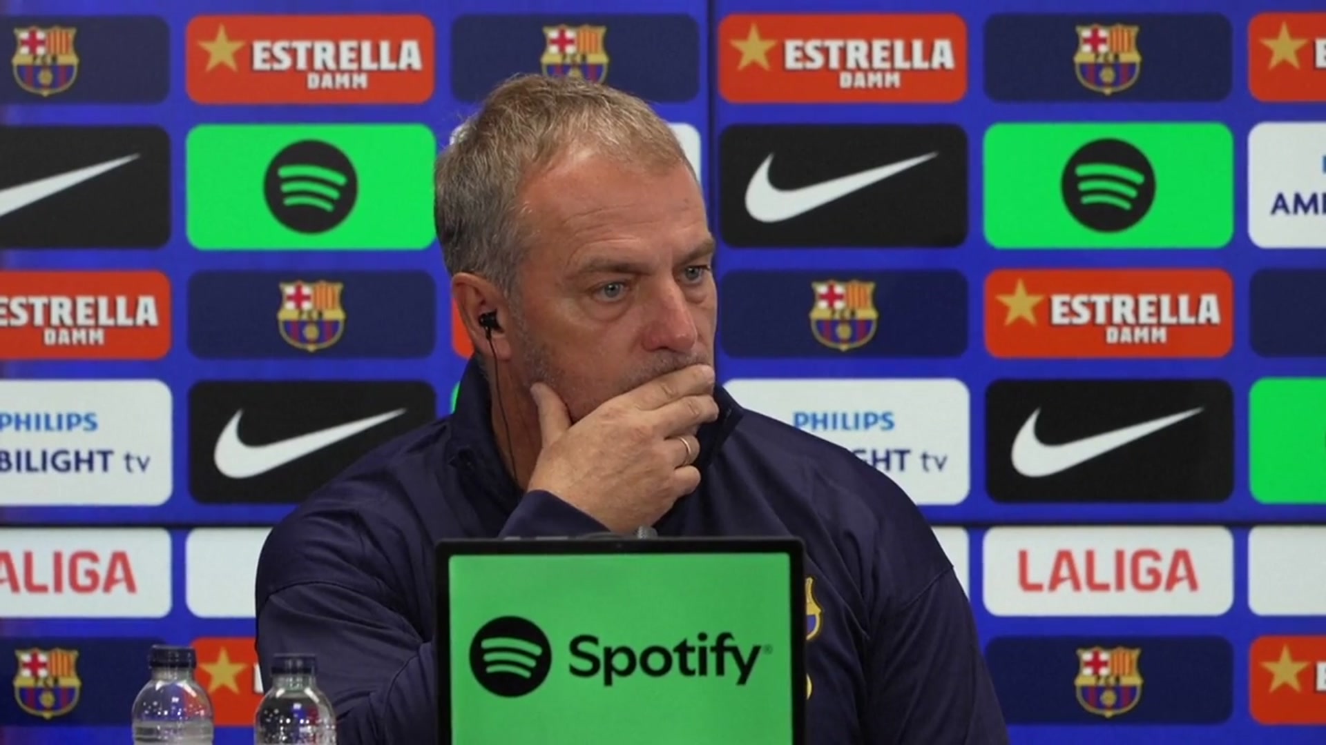 'Video thumbnail for 'This isn’t taking good care of the players' - Flick criticises Spain boss because of Yamal injury'