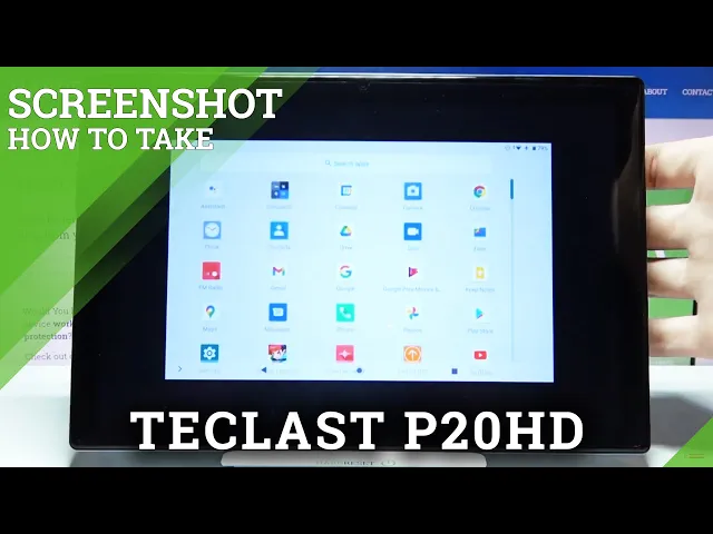 Video thumbnail for How to Take Screenshot in TECLAST P20HD – Capture Screen