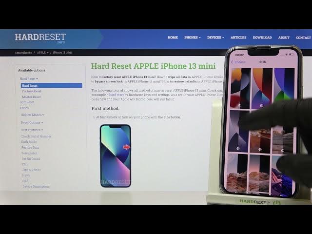 Video thumbnail for Still Wallpapers on Apple iPhone 13 mini - Home & Lock Screen Covers Checkup