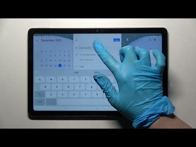 Video thumbnail for How to Add Event to the Calendar on REALME Pad