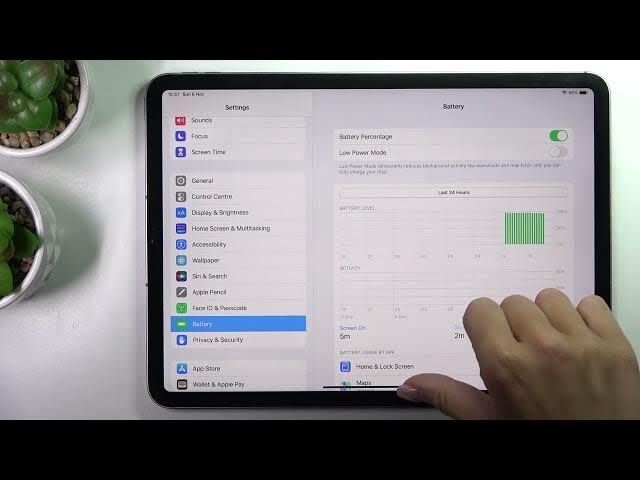 Video thumbnail for How to Turn On the Battery Percentage on iPad Pro 11'' 2022 - Make the Battery Percentage Visible