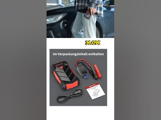 Video thumbnail for Auto Starthilfe & Powerbank in einem – NEXPOW Jump Starter im Check