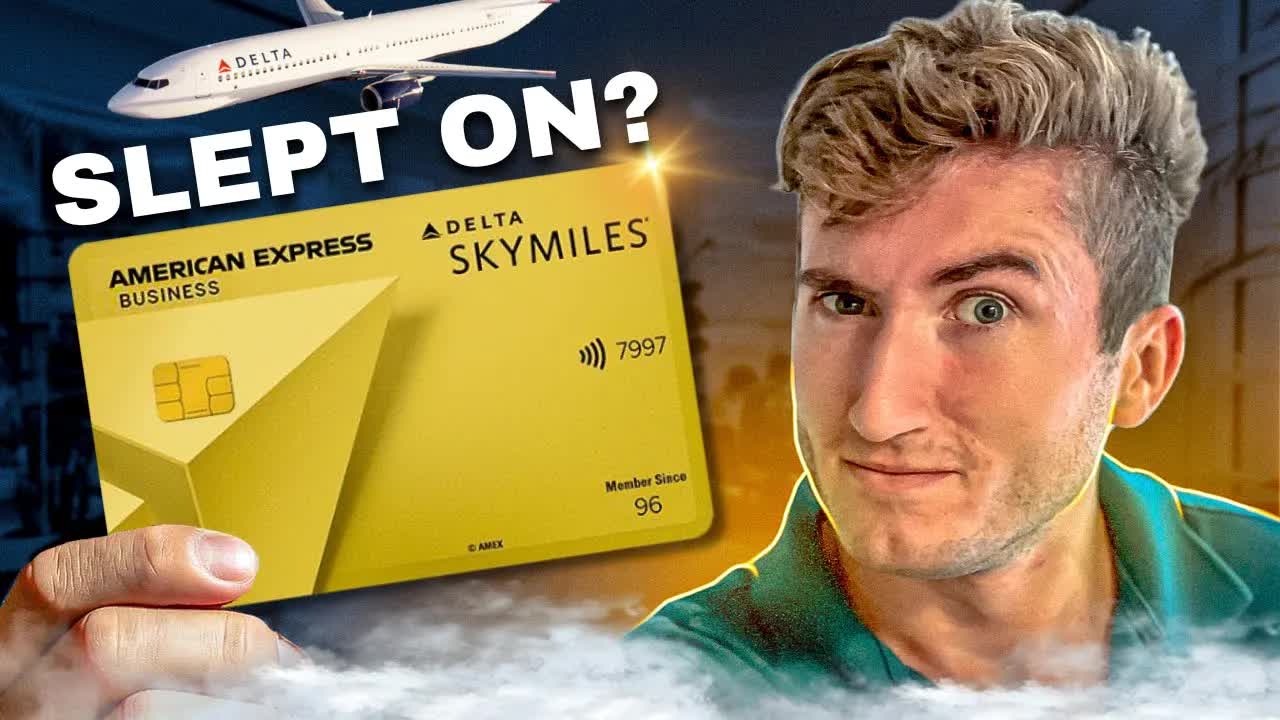 Video thumbnail for anthony venture: amex delta gold card: unexpectedly awesome benefits & rewards!