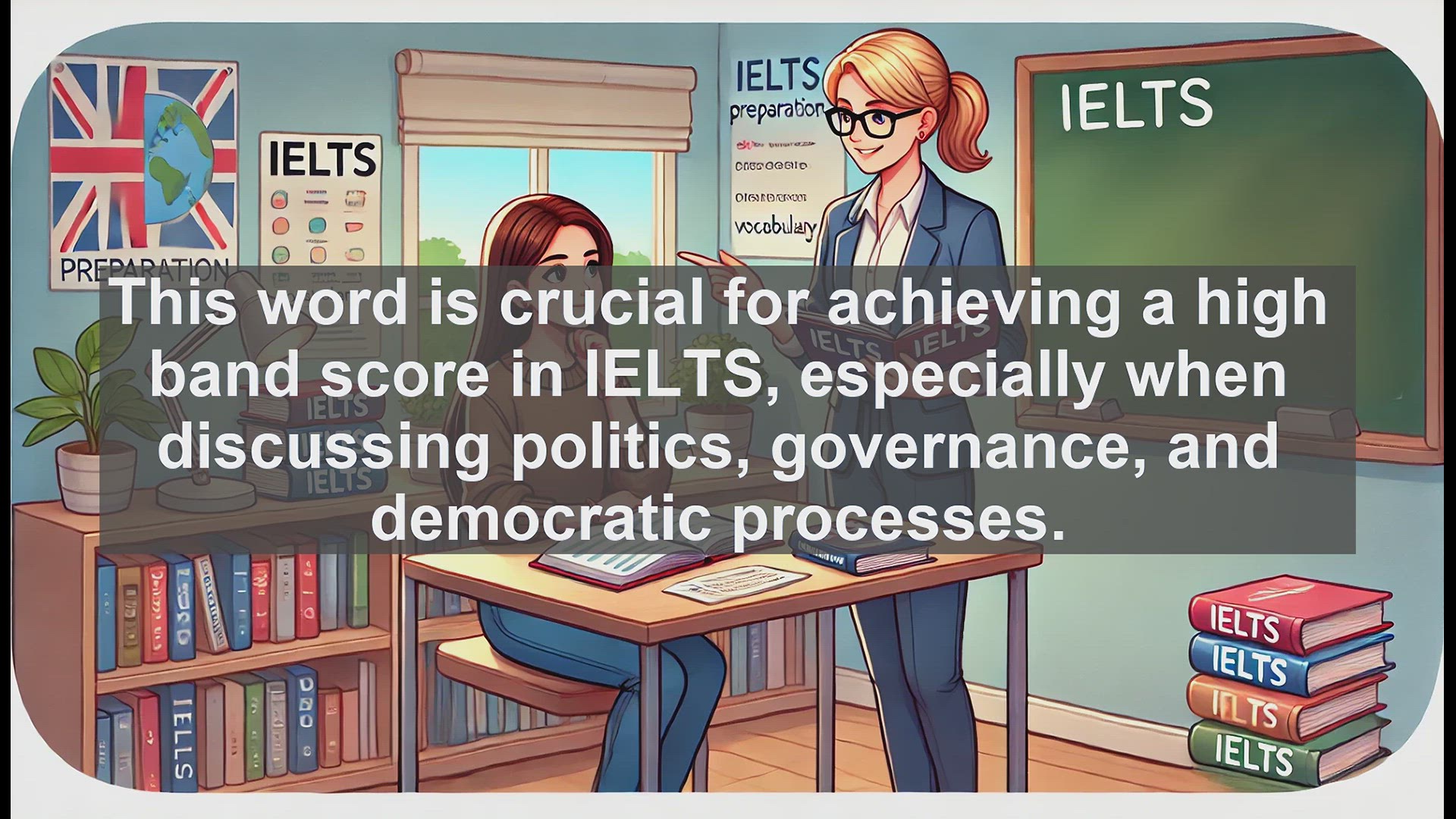 'Video thumbnail for 5000 Must Know IELTS 8.0 Vocabulary - Understanding 'Electoral': Key Vocabulary for IELTS Success'