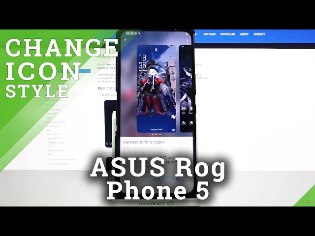 Video thumbnail for How to Change Icon Style in ASUS Rog Phone 5 – Set Up Icon Style