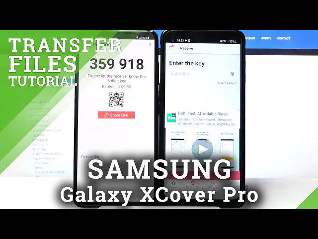 Video thumbnail for Transfer Files from Android to SAMSUNG Galaxy XCover Pro - Send Anywhere App