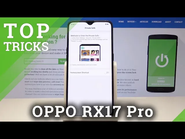 Video thumbnail for Top Tricks OPPO RX17 Pro - Cool Options / Super Features