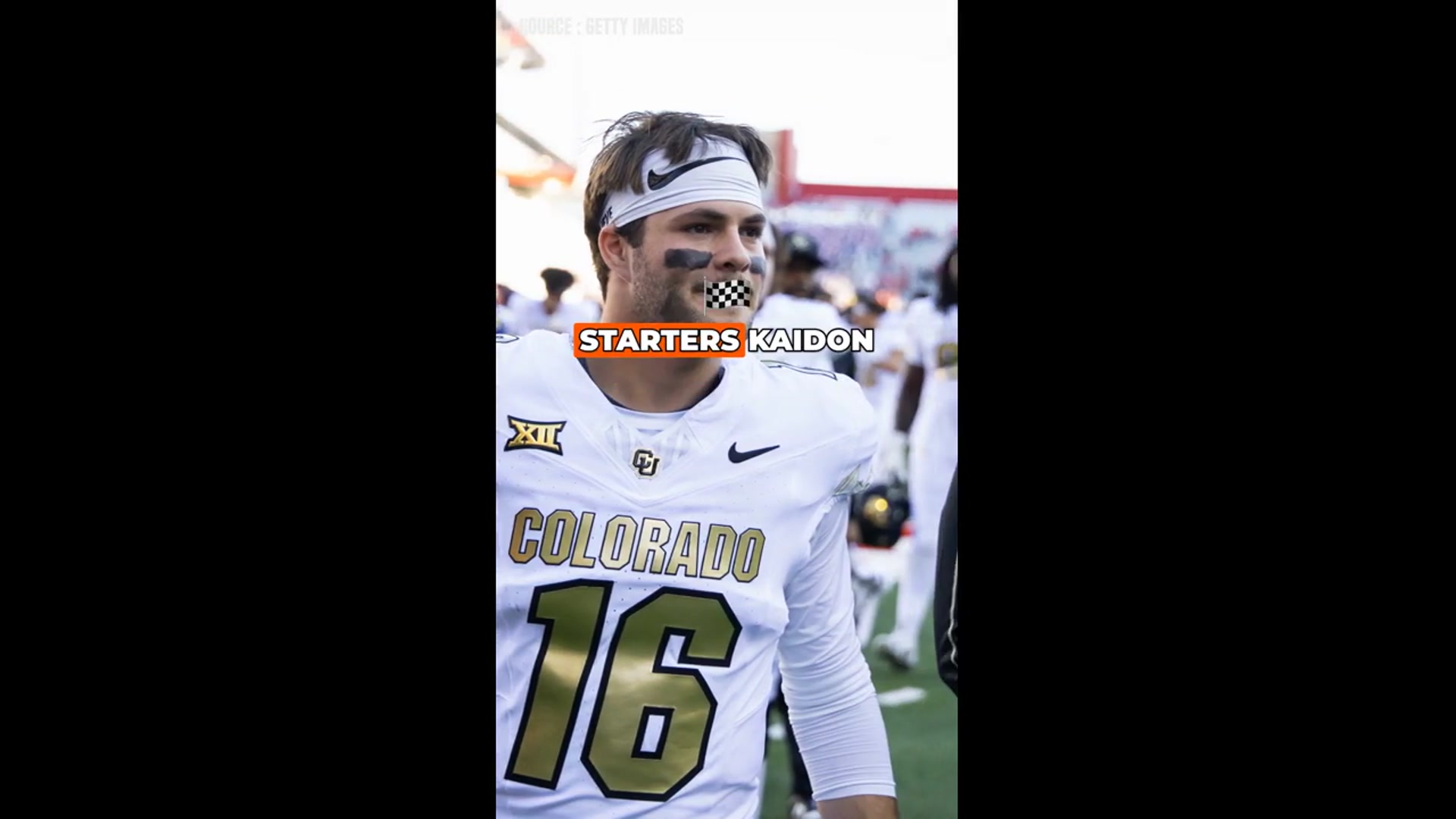 'Video thumbnail for Ryan Staub Hit Shedeur Sanders Celebration After Touchdown vs Delaware'