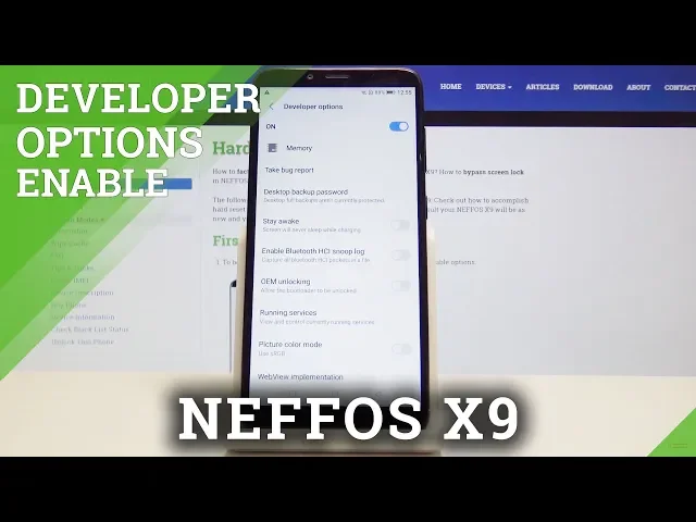 Video thumbnail for How to Unlock Developer Settings in NEFFOS X9 - Enable USB Debugging