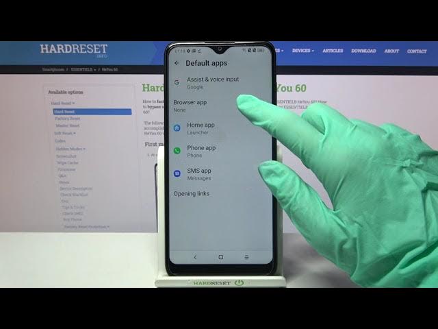 Video thumbnail for How to Manage Programs Settings on ESSENTIELB HeYou 60 – Change Default Apps