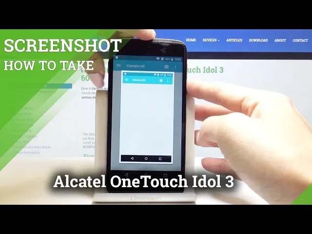 Video thumbnail for How to Save Screenshot on Alcatel OneTouch Idol 3 - Capture Screen