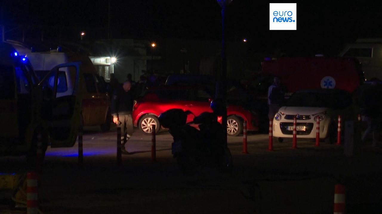 Video thumbnail for Greek coast guard vessel and speedboat carrying migrants collide, killing 15 people