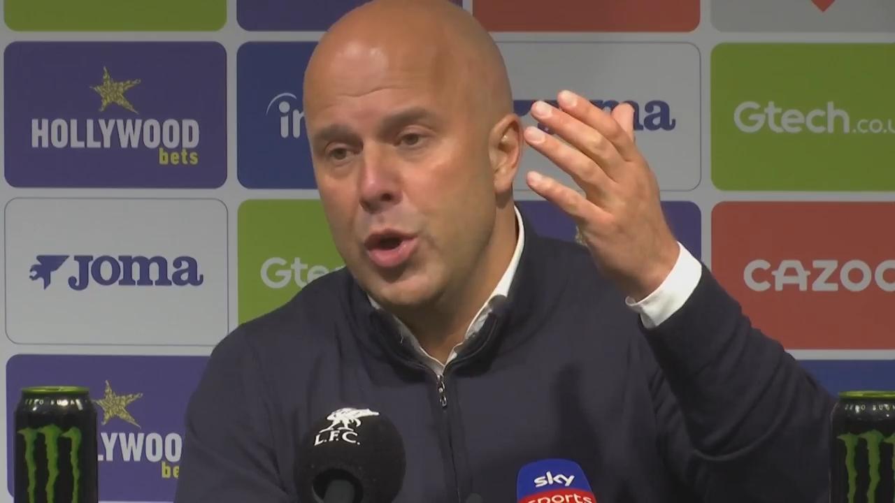 'Video thumbnail for ‘I didn’t expect to lose four in a row’ – Slot disappointed with Liverpool performance in 3-2 loss at Brentford'