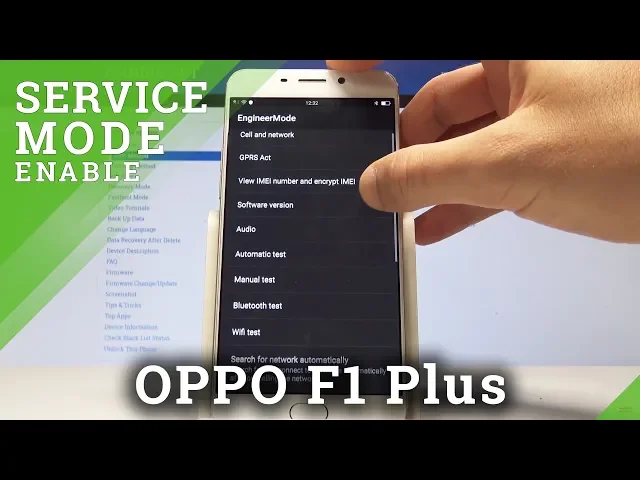 Video thumbnail for How to Enable Engineer Mode on OPPO F1 Plus - Service Menu