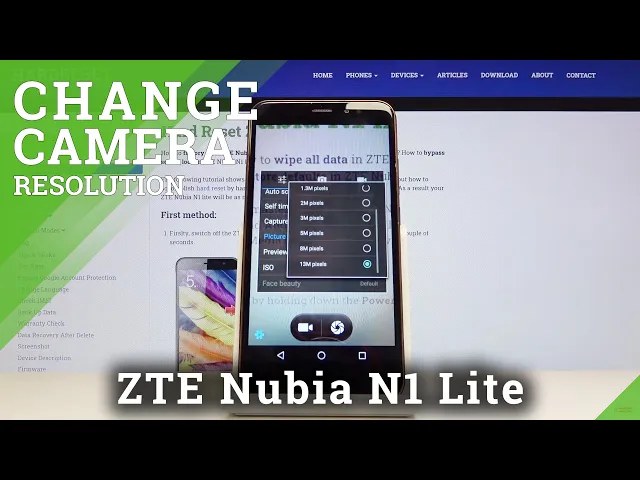 Video thumbnail for How to Change Image Quality in ZTE Nubia N1 Lite – Find Camera Quality Settings