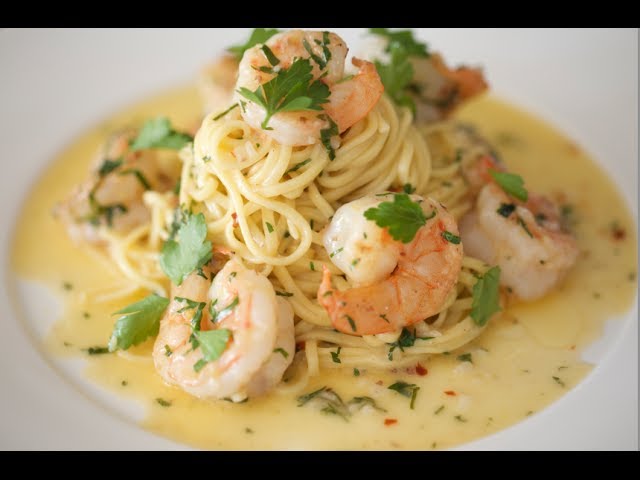 Video thumbnail for Shrimp Scampi & Linguine | Byron Talbott