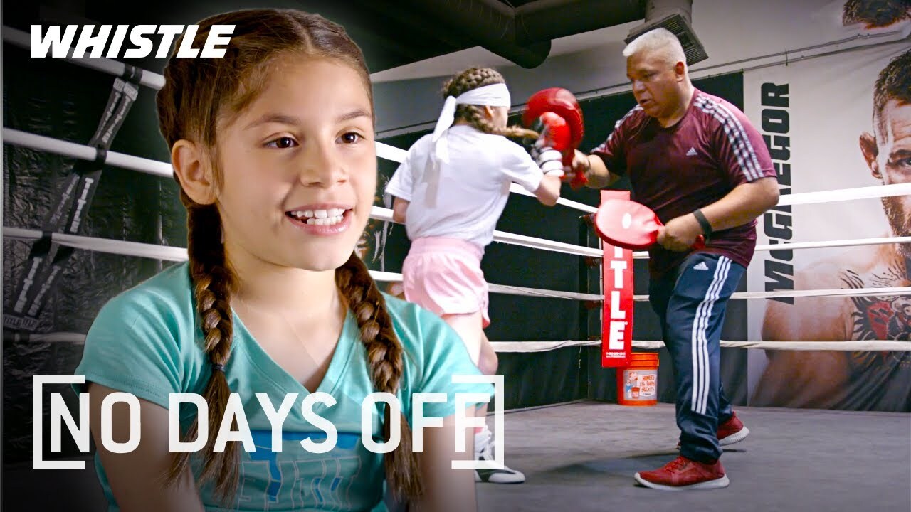 Video thumbnail for 10-Year-Old Female Boxing PRODIGY