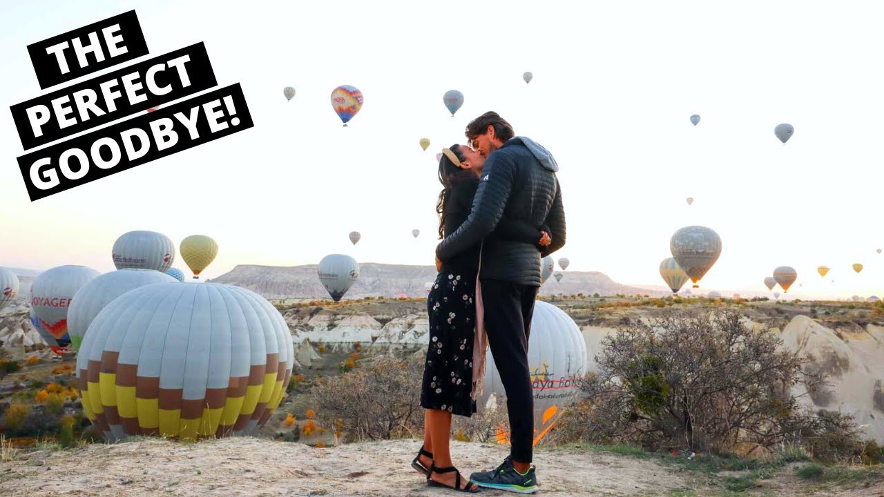 Video thumbnail for Cappadocia VLOG // SUNRISE w/ Hot Air Balloons At LOVE VALLEY / Almost AS GOOD AS The Ride Itself!!