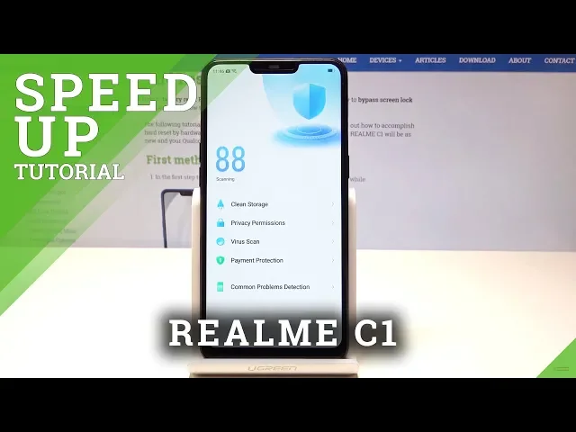 Video thumbnail for How to Optimize REALME C1 Work - Cleanup / Speed Up Instructions for Realme