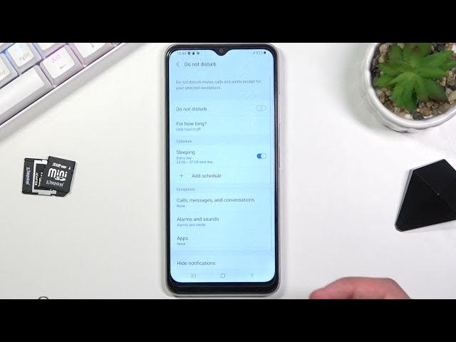Video thumbnail for How to Enable DND Mode in SAMSUNG Galaxy M22 – Set Up Do Not Disturb Mode
