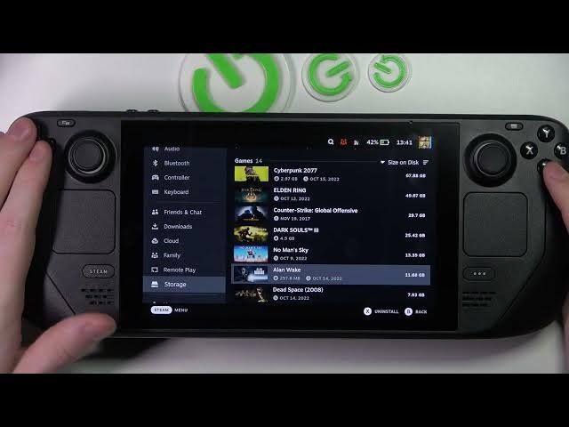 Video thumbnail for Steam Deck - Simplest Way To Uninstall Games