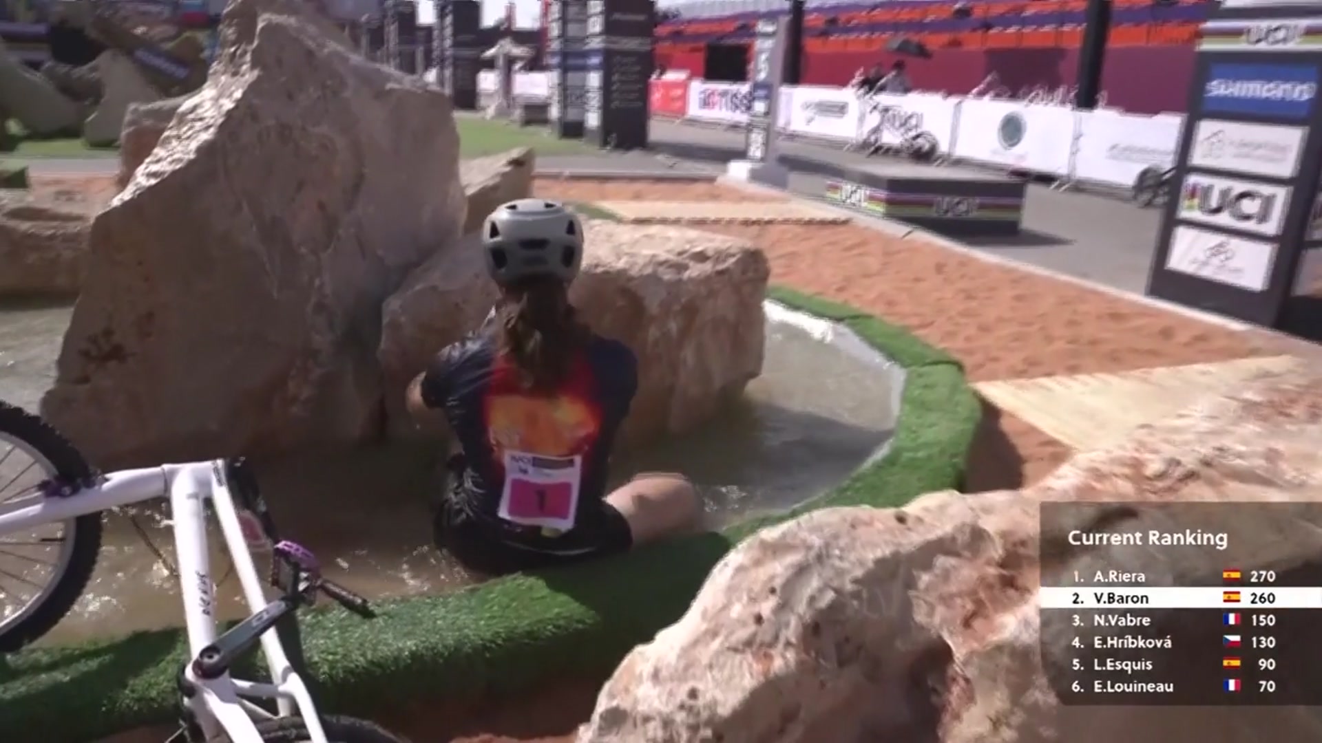 'Video thumbnail for Montalvo and Riera retain UCI Trials title in Riyadh, Charlie Rolls claims Elite 26'' crown'