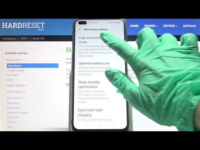 Video thumbnail for How to Turn Off High Performance Mode in OPPO Reno4 Z 5G– Turn On Performance Mode