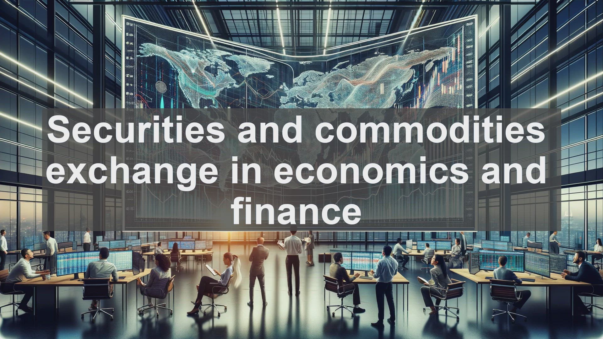 'Video thumbnail for Securities and commodities exchange in economics and finance'
