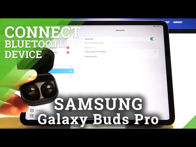 Video thumbnail for How to Connect Samsung Galaxy Buds Pro with iPad Pro 11 2021?