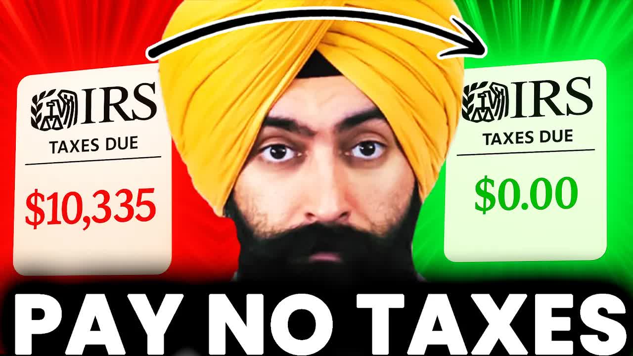 Video thumbnail for minority mindset: legally pay $0 taxes: irs secrets revealed with real estate & tax strategy
