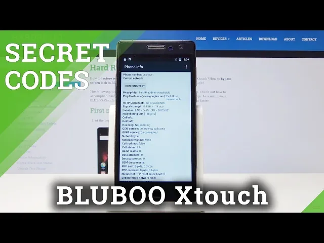 Video thumbnail for Secret Codes BLUBOO Xtouch - Hidden Options / Advanced Features