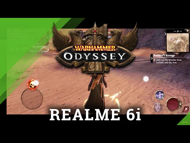 Video thumbnail for Realme 6i - Warhammer Odyssey | Screen Recording Gameplay