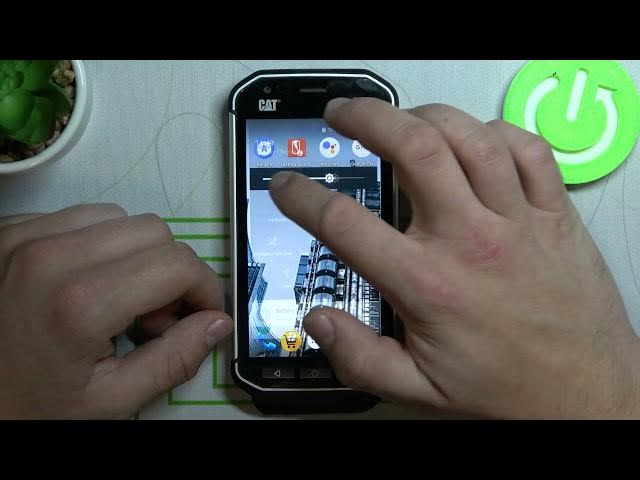 Video thumbnail for How to Change Brightness Level on CAT S40 - Adjust Brightness