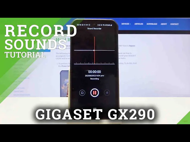 Video thumbnail for How to Record Sounds on GIGASET GX290 – Use Screen Recorder