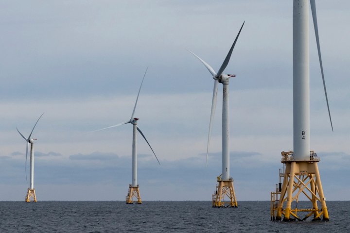 Video thumbnail for Attorneys general sue over canceled offshore wind project off New York