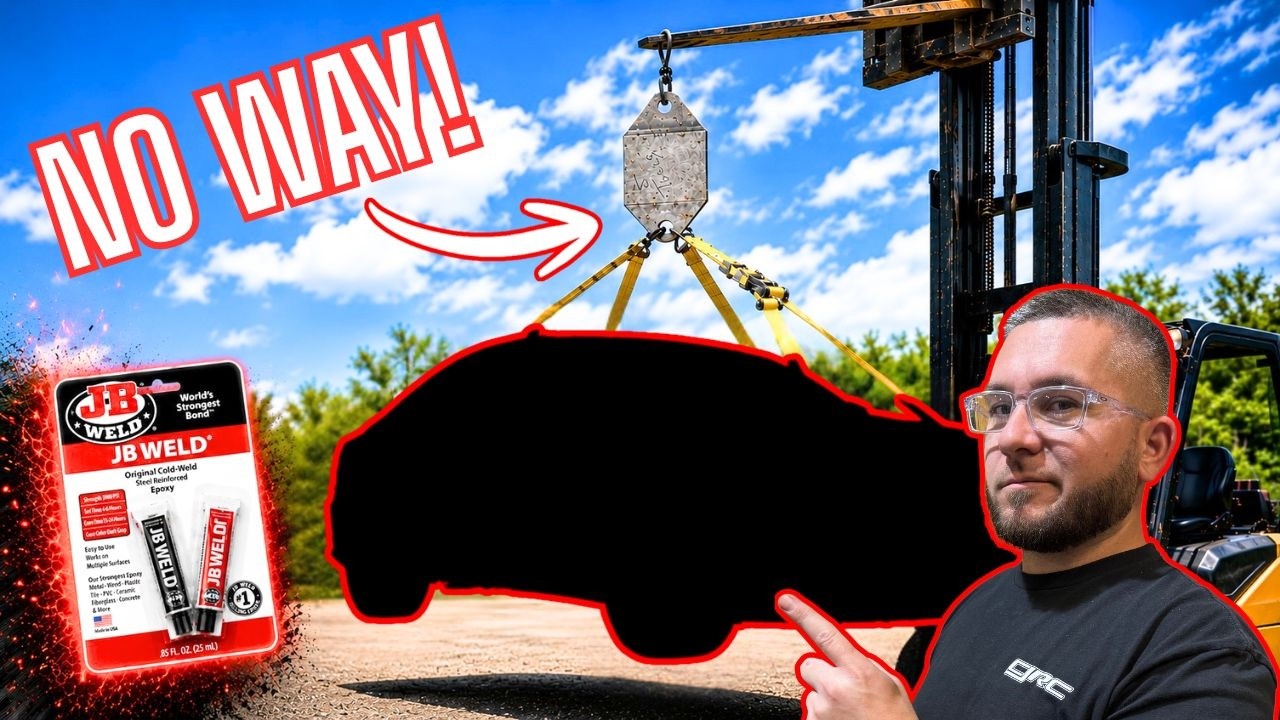 Video thumbnail for JB Weld Strength Test: Can It Lift a Blackwing?!