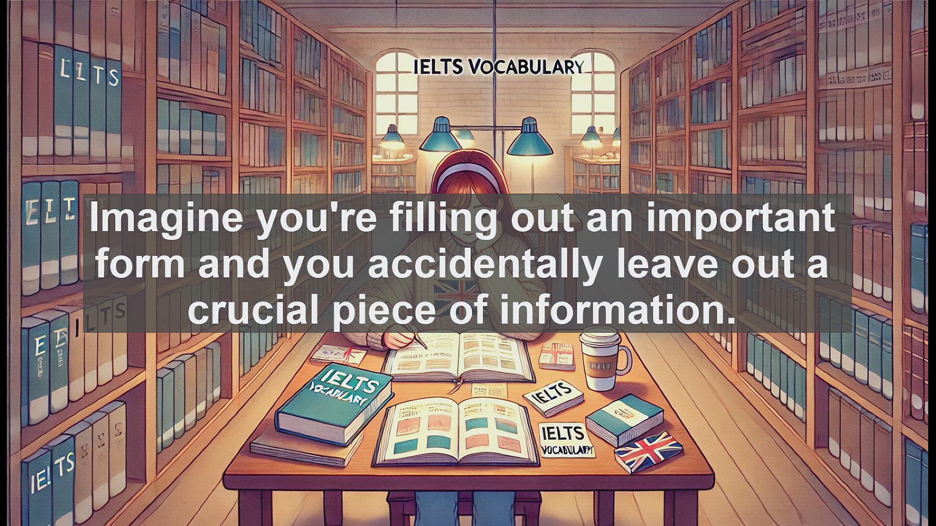 'Video thumbnail for 2500 Must Know IELTS 6.5 Vocabulary - Understanding 'Omit': The Word for Leaving Things Out'