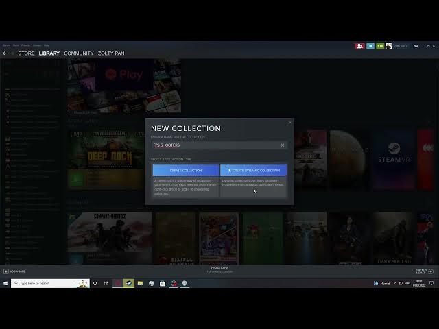 Video thumbnail for Steam 2022 - How To Create Game Collections