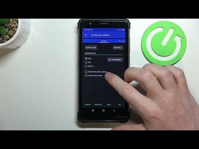 Video thumbnail for How To Pack Files into Rar & Zip Archives on Blackview BV6600E - RAR app
