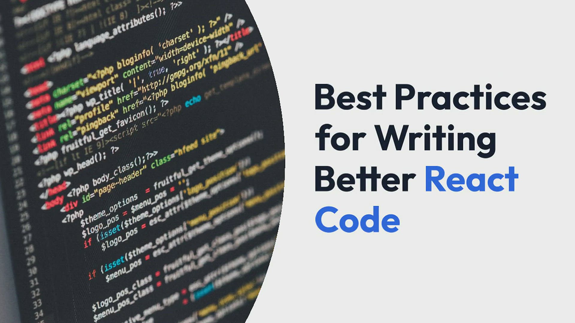 'Video thumbnail for Best Practices for Writing Better React Code'