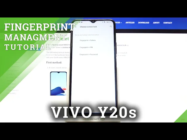 Video thumbnail for How to Add Fingerprint to VIVO Y20s – Set Lock Method
