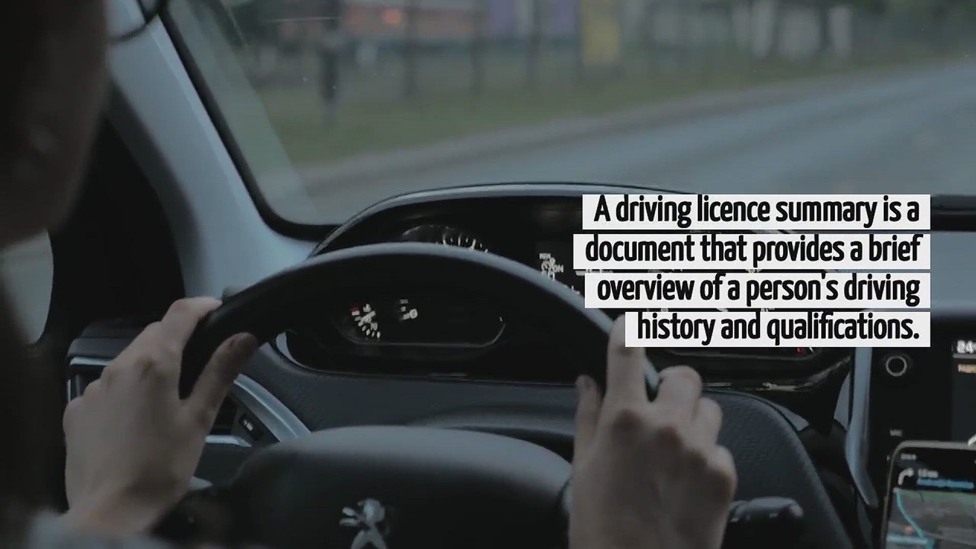 Video thumbnail for What Is A Driving Licence Summary