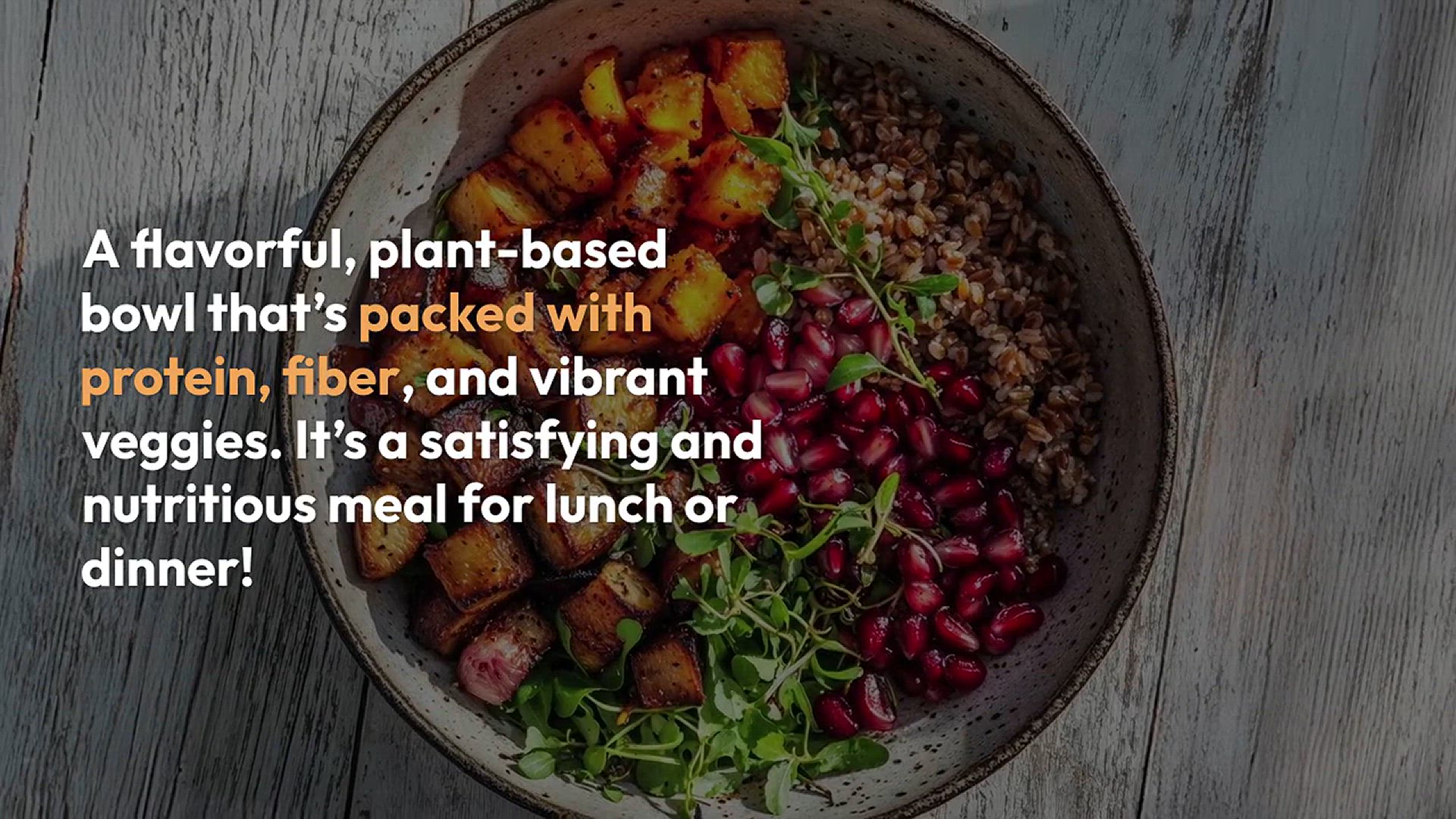 Video thumbnail for Healthy & Hearty Quinoa Black Bean Bowl