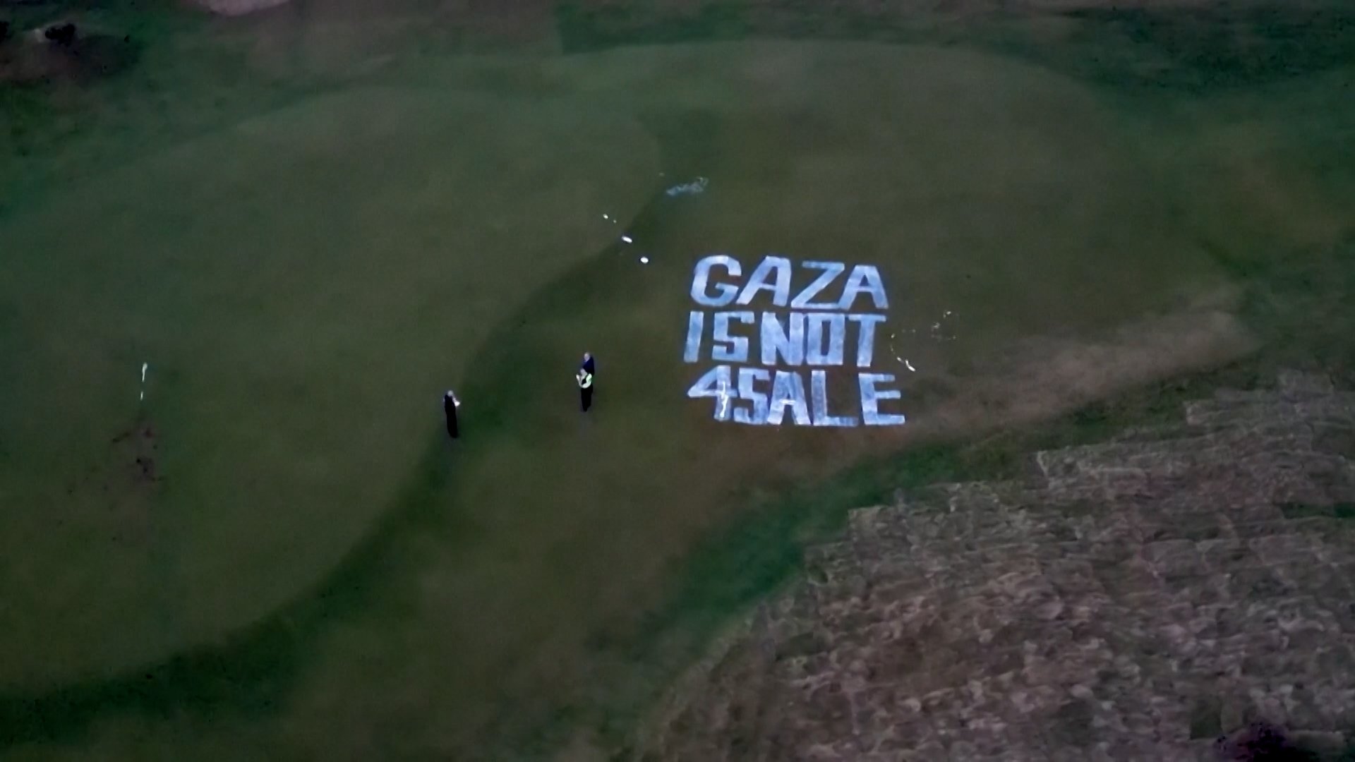 Video thumbnail for ‘Terrorist connection’ alleged in Trump’s Scotland golf course damage case