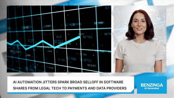 Video thumbnail for AI Fears Hit Software